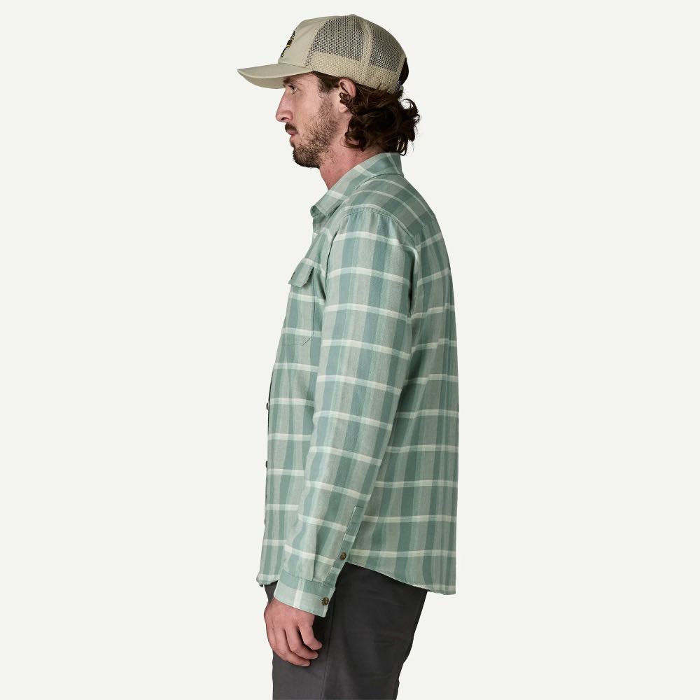 Patagonia Kauluspaidat Long-Sleeved Lightweight Fjord Flannel Shirt Men's Treeline Outdoors