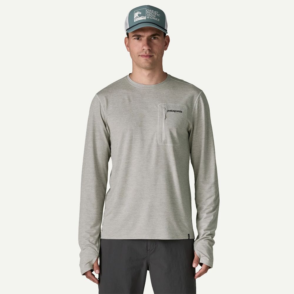 Patagonia Pitkähihaiset Paidat Long-Sleeved Capilene® Cool Sun Shirt - Fitz Roy Trout Men's Treeline Outdoors