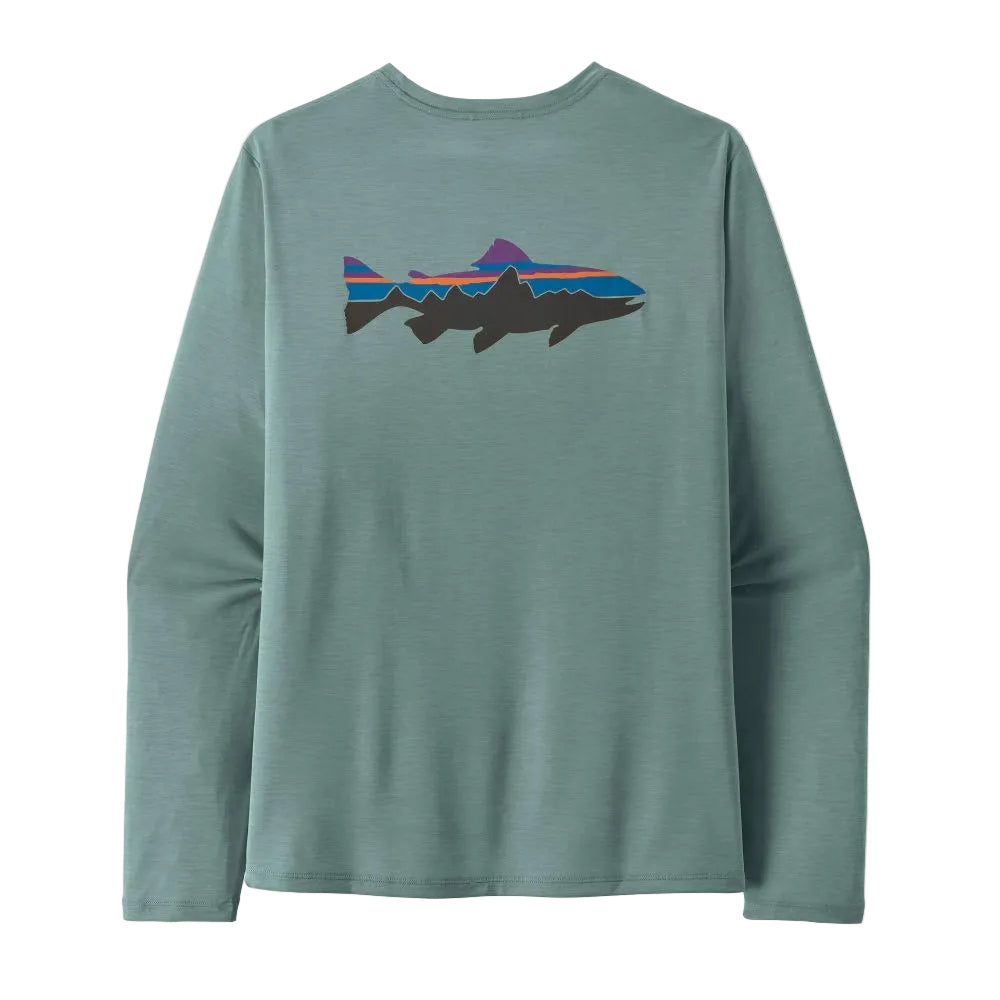 Long-Sleeved Capilene® Cool Daily Shirt - Fitz Roy Trout Men's
