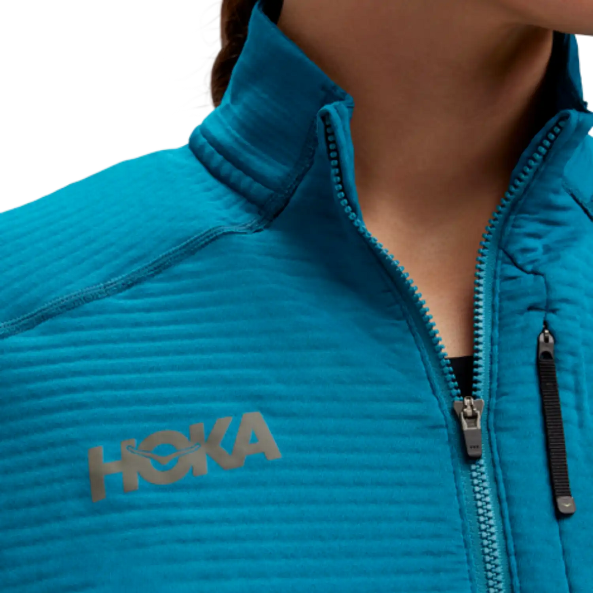 Hoka Pitkähihaiset paidat 1/2 Zip Long Sleeve Shirt Women Treeline Outdoors