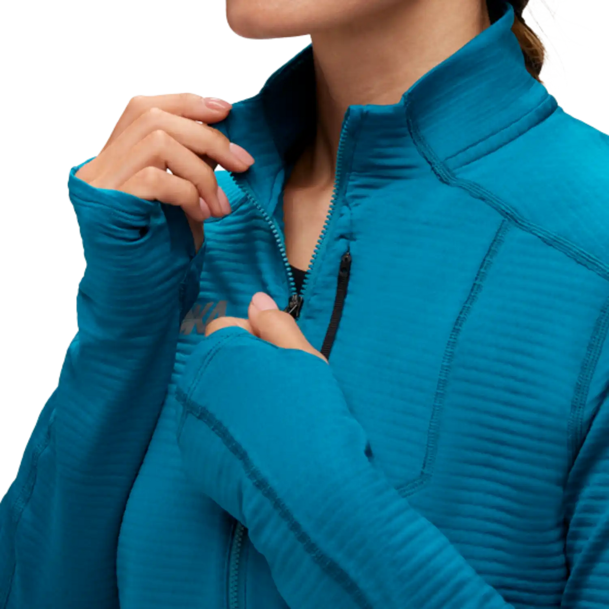 Hoka Pitkähihaiset paidat 1/2 Zip Long Sleeve Shirt Women Treeline Outdoors