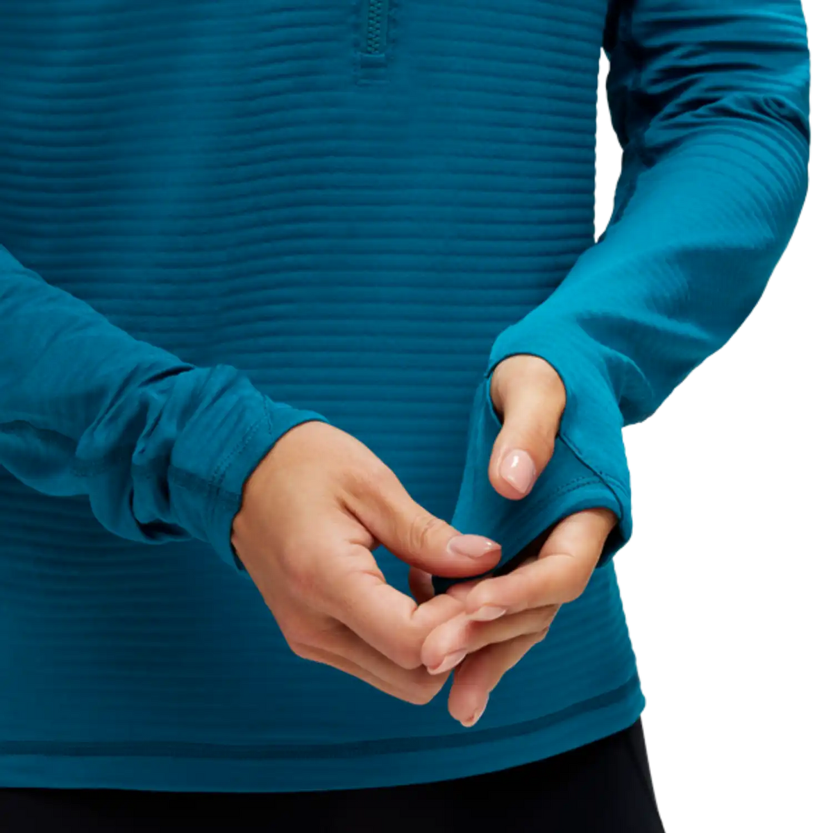 Hoka Pitkähihaiset paidat 1/2 Zip Long Sleeve Shirt Women Treeline Outdoors
