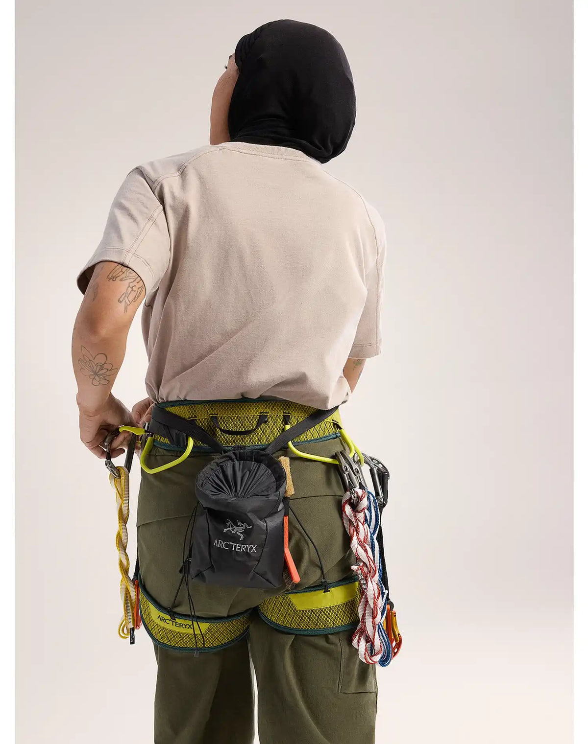 Arc&#39;teryx Magnesiumpussit Ion Lightweight Chalk Bag Treeline Outdoors