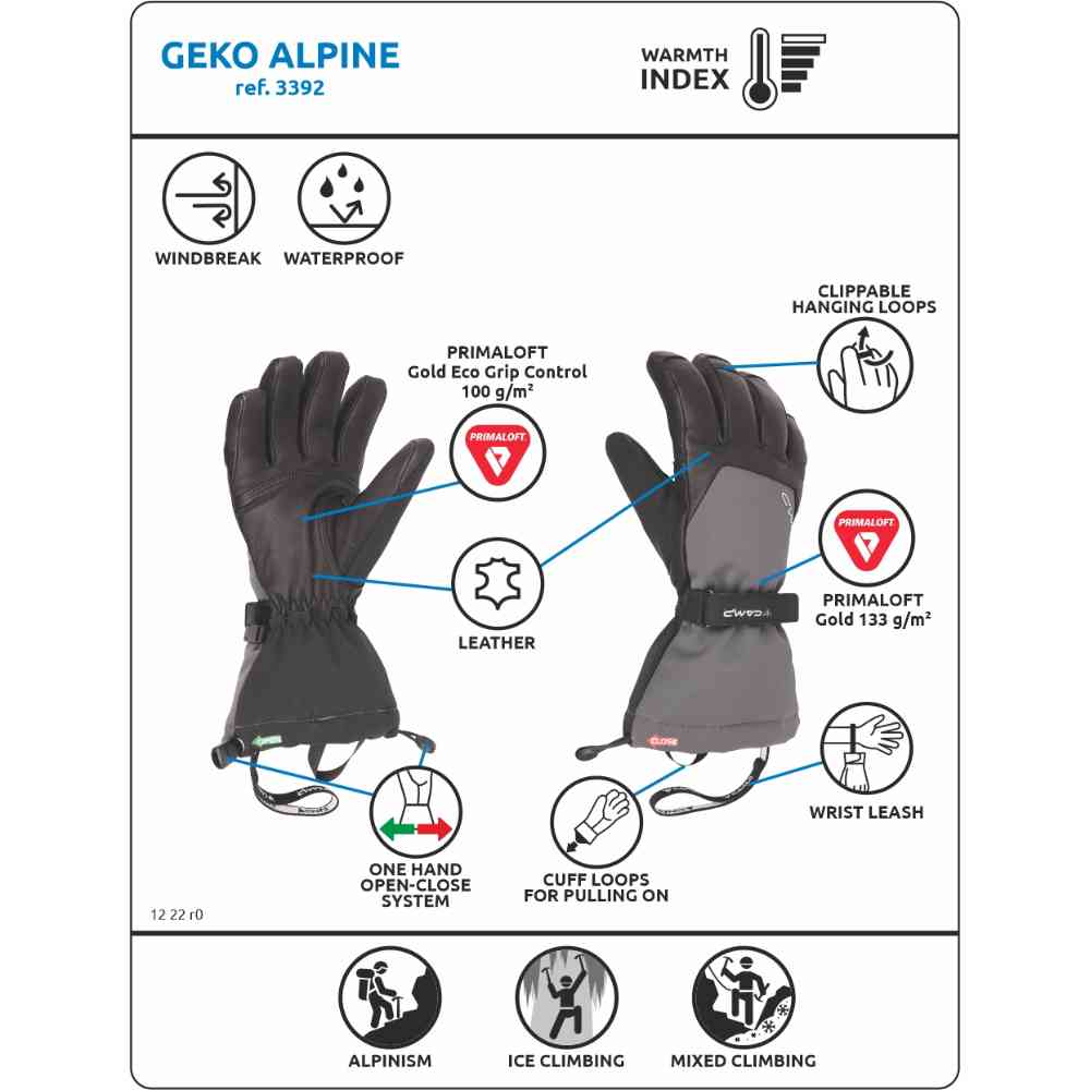 CAMP Käsineet Geko Alpine Treeline Outdoors