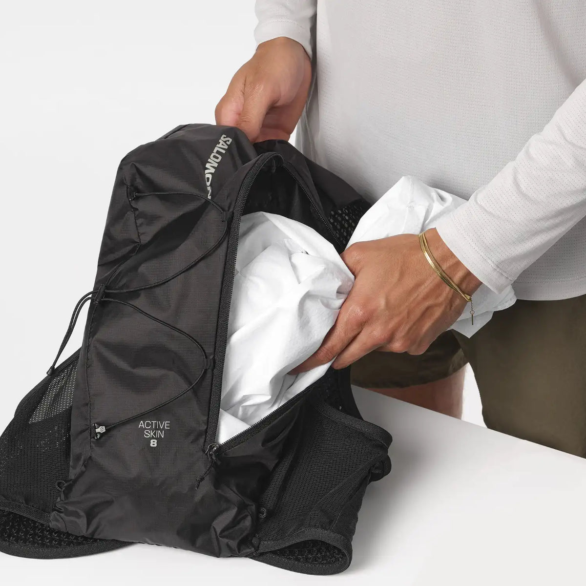 Salomon Juoksureput Active Skin 8 Set Treeline Outdoors