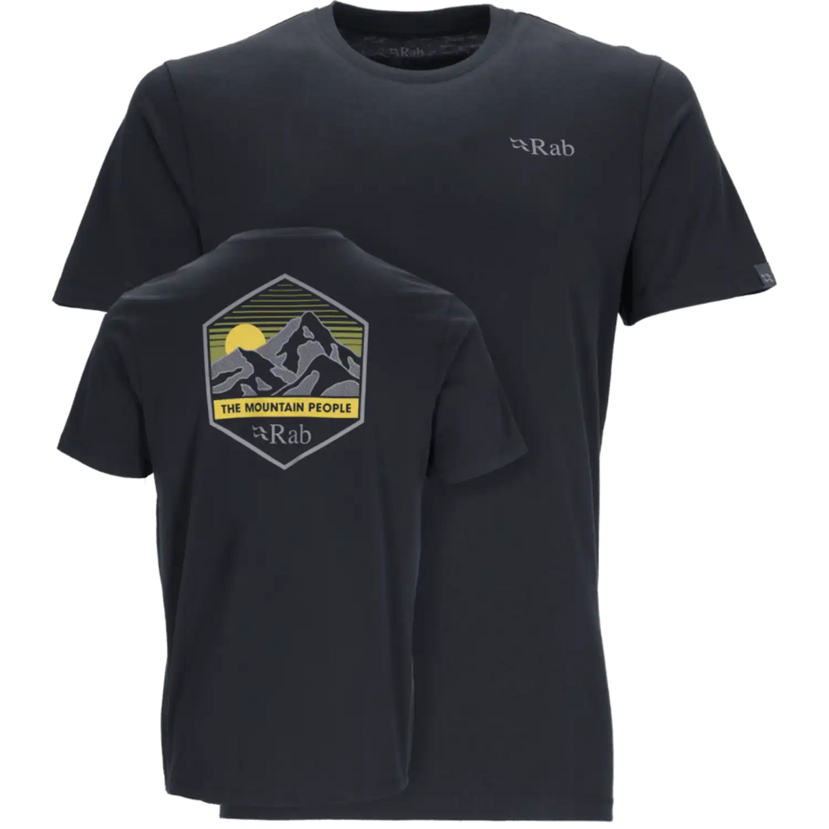 Rab T-paidat Stance Mountain Peak Tee Men&#39;s Treeline Outdoors