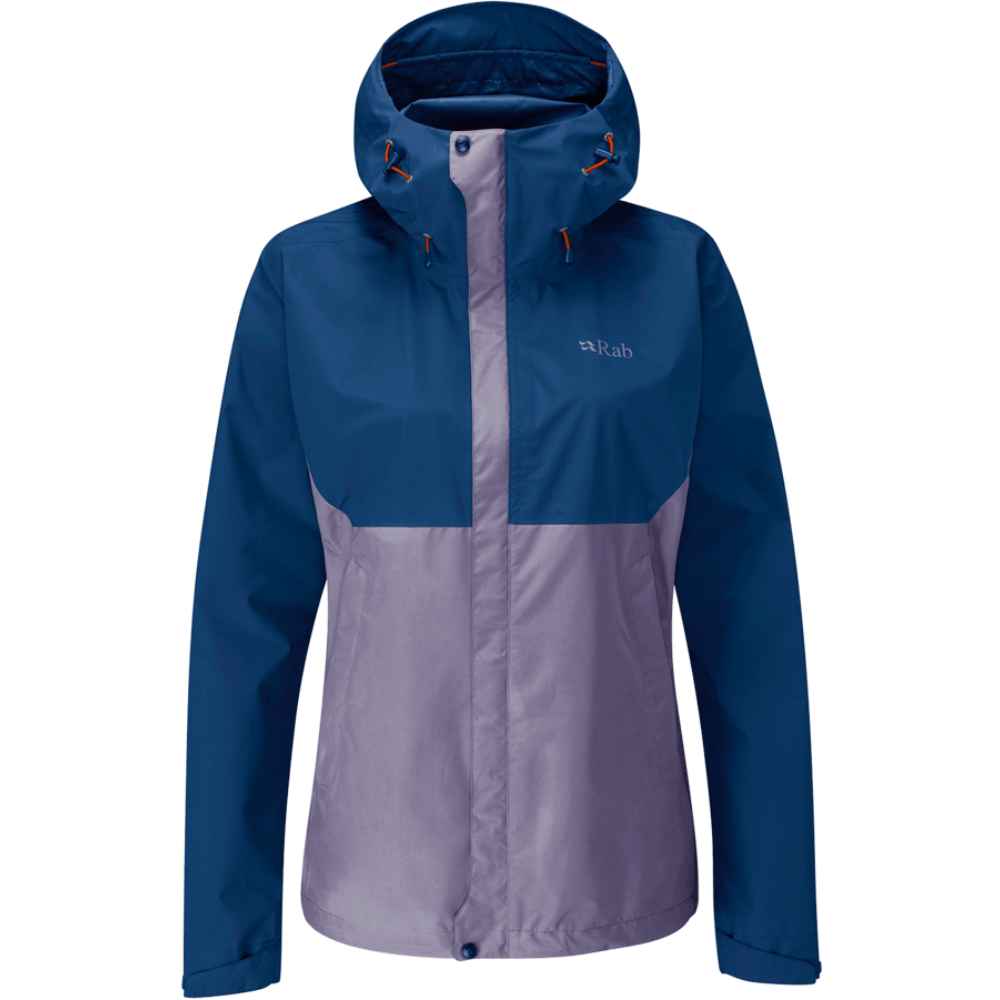 Rab Vedenpitävät kuoritakit Downpour Eco Waterproof Jacket Women&#39;s Treeline Outdoors
