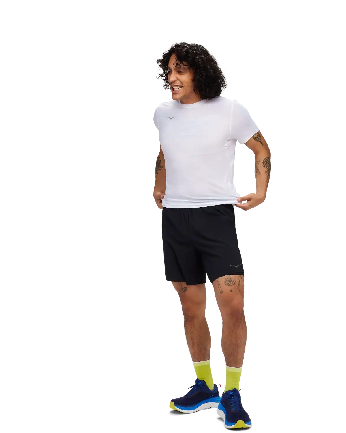 Hoka Shortsit Glide 7&#39;&#39; Shorts 2-in-1 Men&#39;s Treeline Outdoors