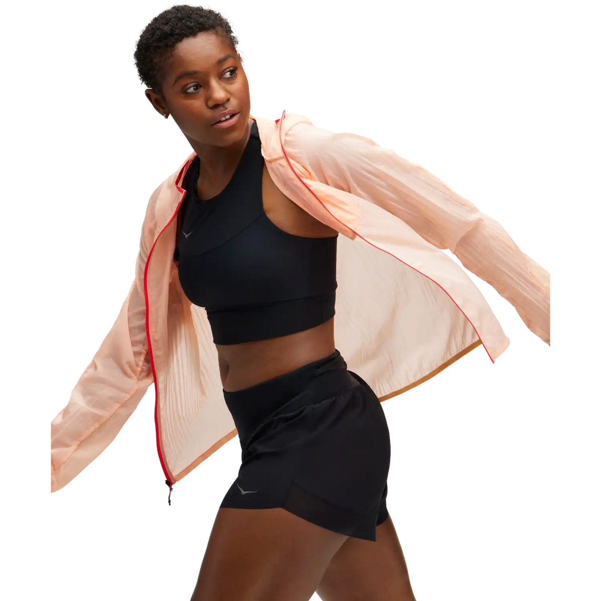 Hoka Tuulenpitävät takit Skyflow Wind Jacket Women&#39;s Treeline Outdoors