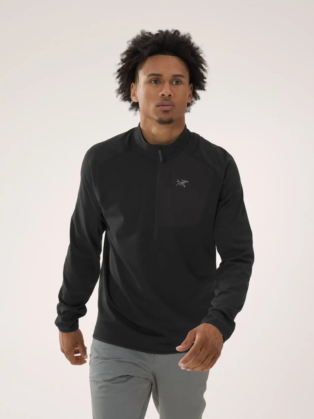 Arc&#39;teryx Fleecetakit Delta 1/2 Zip Neck Men Treeline Outdoors