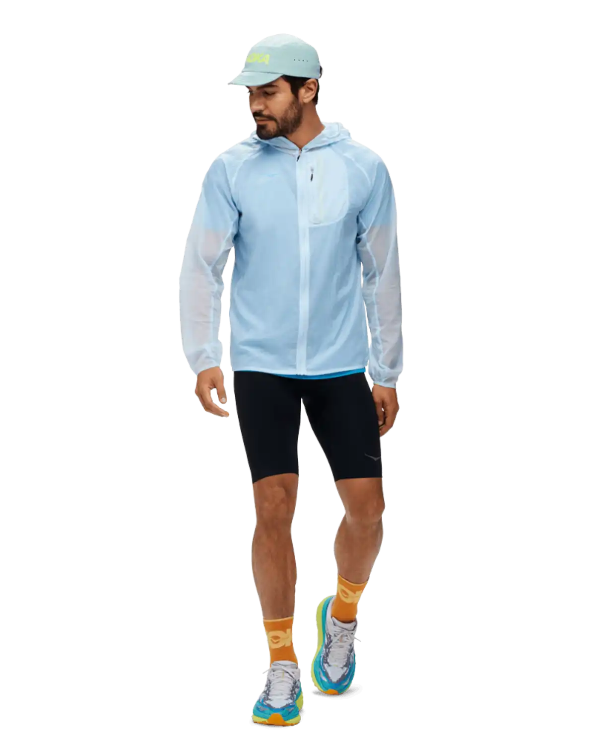 Hoka Tuulenpitävät takit Skyflow Wind Jacket Men&#39;s Treeline Outdoors