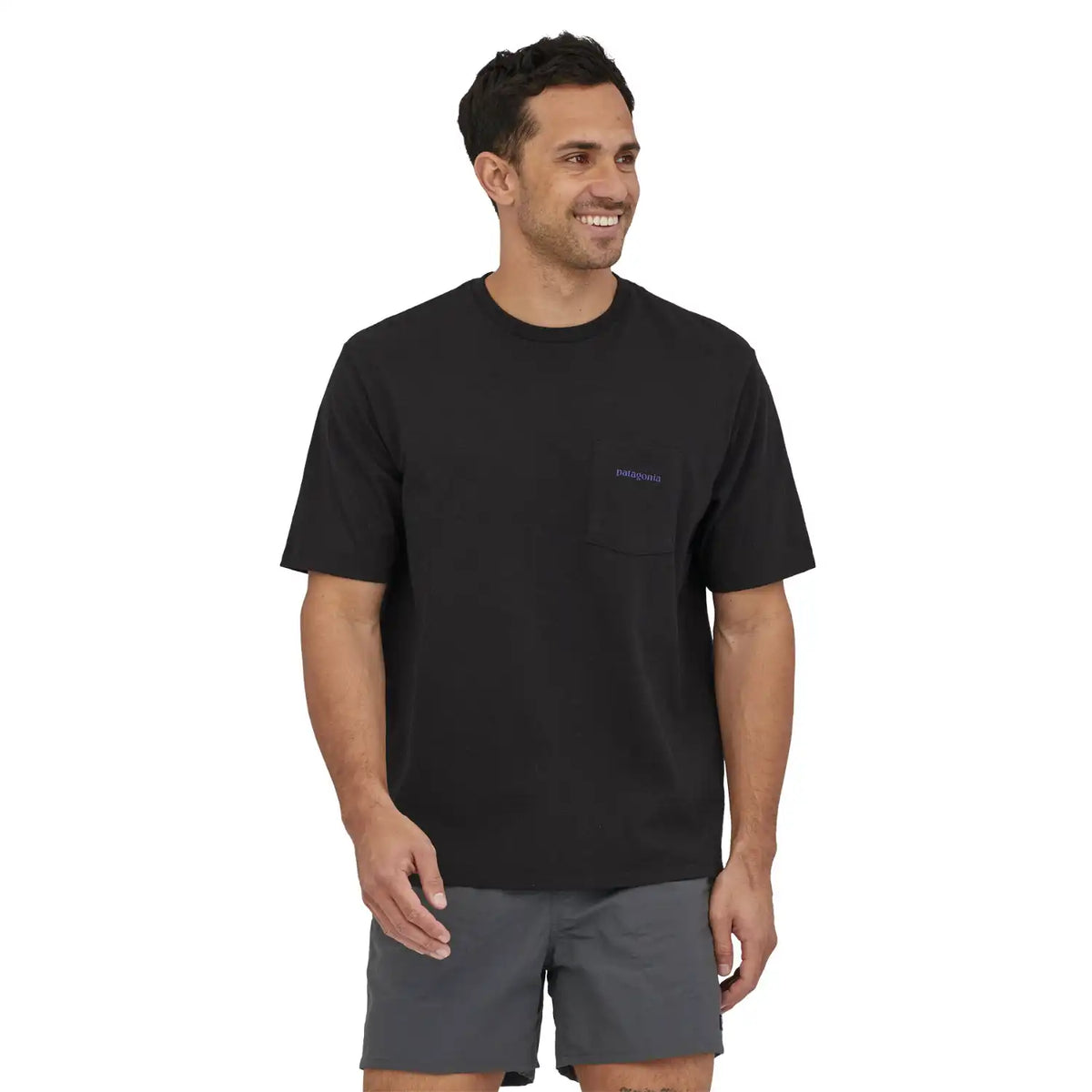 Patagonia T-paidat Boardshort Logo Pocket Responsibili-Tee Men&#39;s Treeline Outdoors