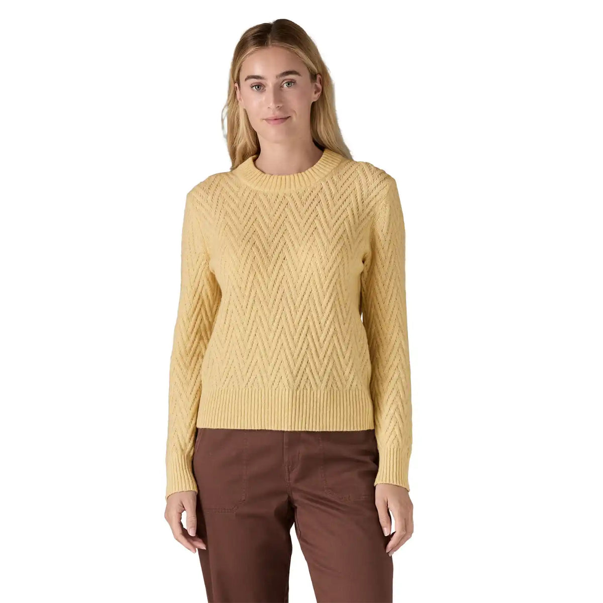 Patagonia Villapaidat Recycled Wool Crewneck Sweater Women&#39;s Treeline Outdoors