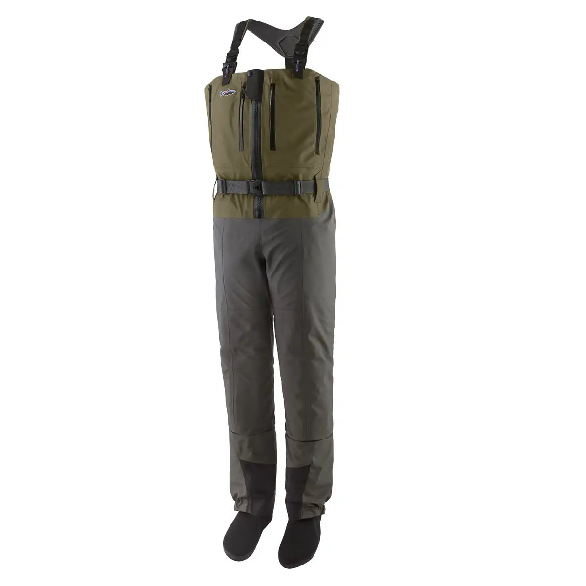 Patagonia Kahluuhousut Men&#39;s Swiftcurrent Expedition Zip-Front Waders Treeline Outdoors