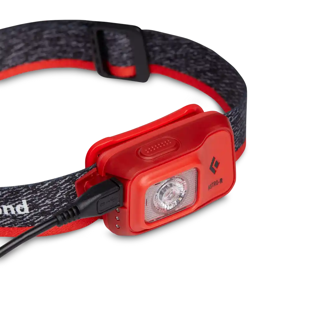 Black Diamond Otsalamput Astro 300-R Rechargeable Headlamp Treeline Outdoors