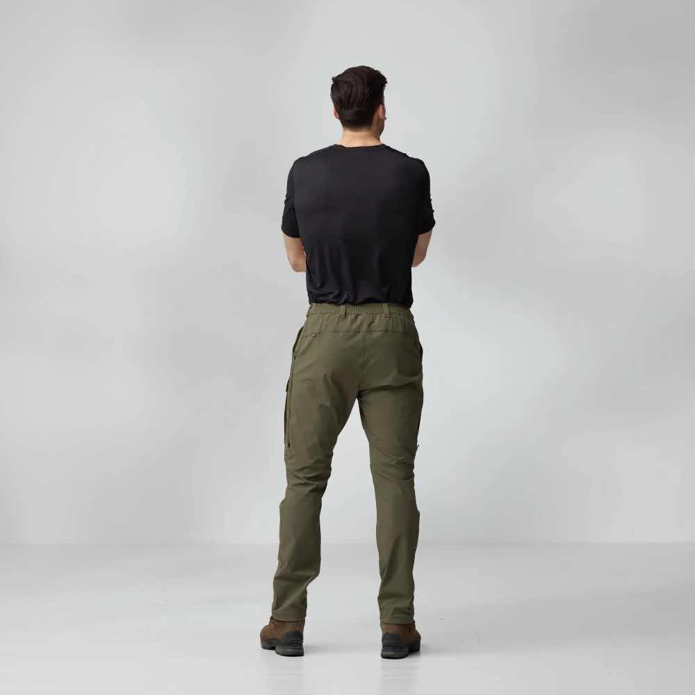 Fjällräven Ulkoiluhousut Abisko Hybrid Trail Trousers Men&#39;s Treeline Outdoors