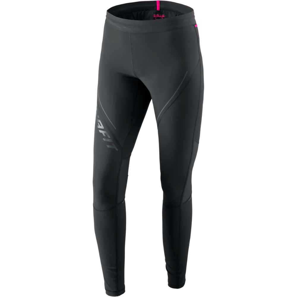 DYNAFIT Alpine Reflective Tights Women Black out / Ping Glo