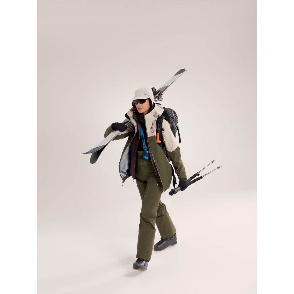 Arc&#39;teryx Vedenpitävät kuorihousut Rush Bib Pant Women&#39;s Treeline Outdoors