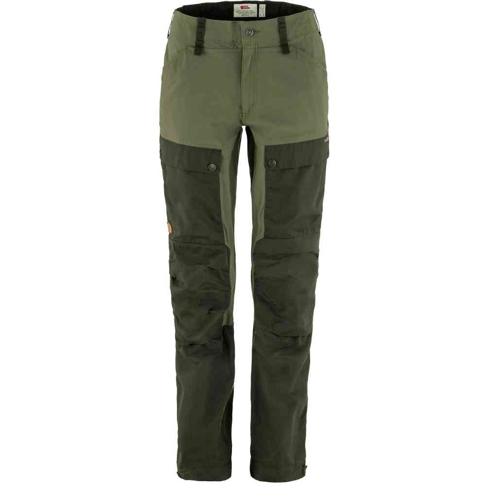 Fjällräven Ulkoiluhousut Keb Curved Trousers W Short Treeline Outdoors