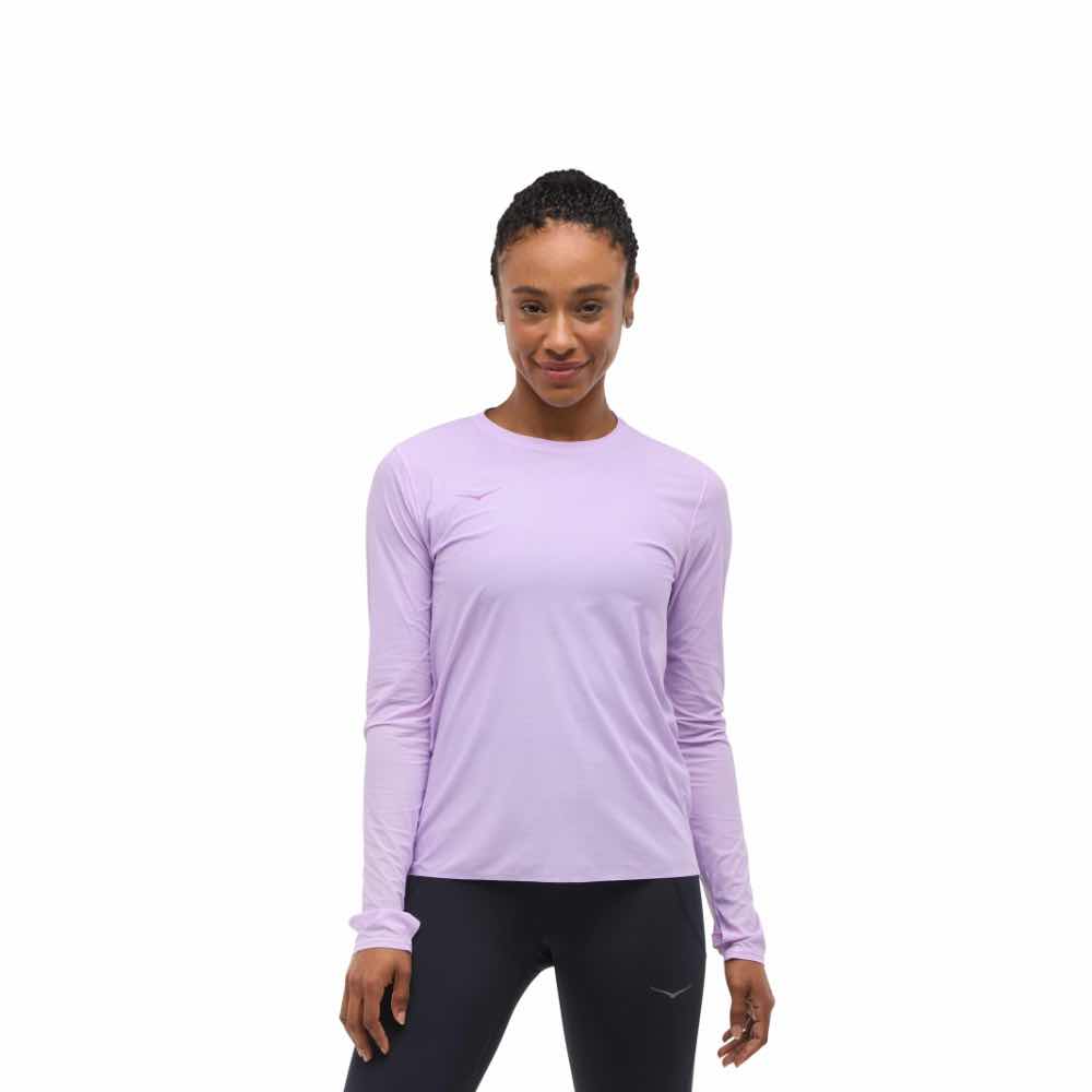Hoka Pitkähihaiset paidat Airolite Run Long Sleeve Women&#39;s Treeline Outdoors