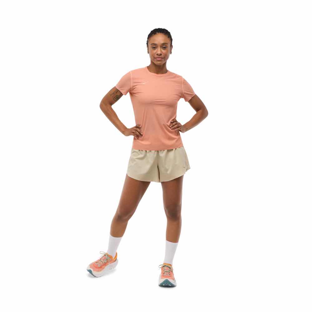 Hoka T-paidat Airolite Run Short Sleeve T-shirt Women&#39;s Treeline Outdoors