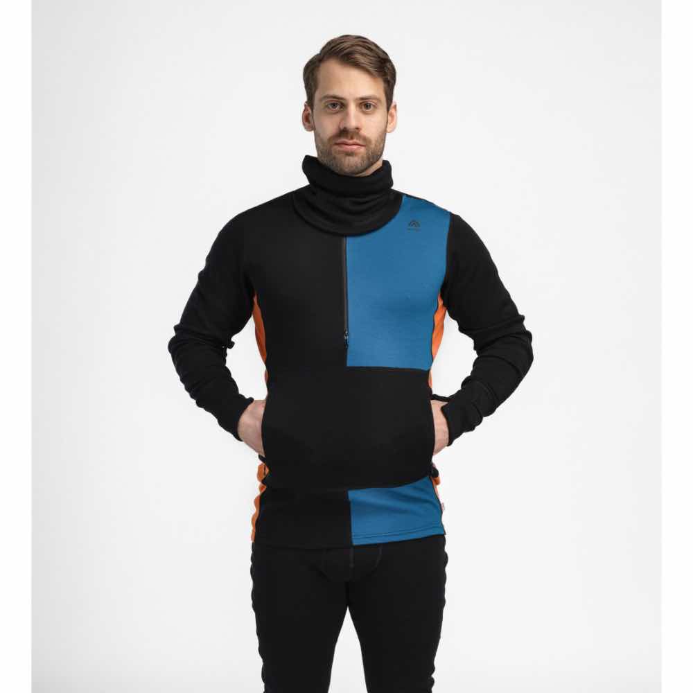 Aclima Hupparit WarmWool Hoodsweater w/Zip Men&#39;s Treeline Outdoors