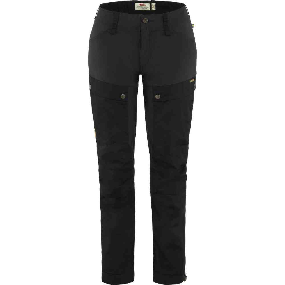 Fjällräven Ulkoiluhousut Keb Curved Trousers W Short Treeline Outdoors