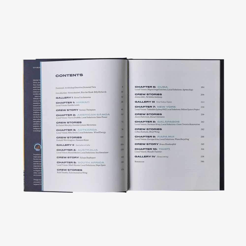 Patagonia Kirjat Patagonia Malama Honua: Hokule’a – A Voyage of Hope by Jennifer Allen, with photographs by John Bilderback Treeline Outdoors