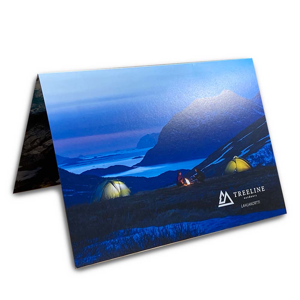 Treeline Outdoors Gift Cards Lahjakortti Treeline Outdoors