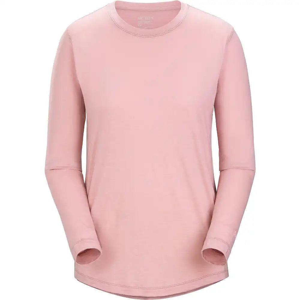 Lana Merino Wool Crew Neck Shirt SS Women's