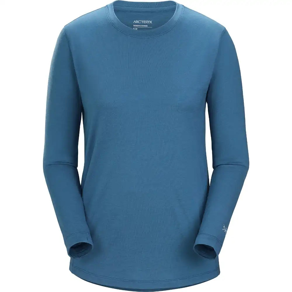 Lana Merino Wool Crew Neck Shirt SS Women's