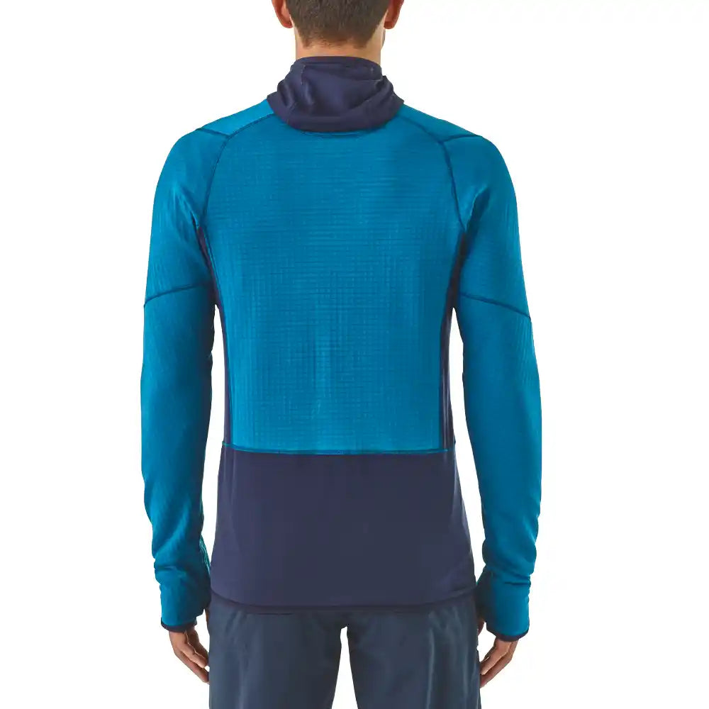 Patagonia r1 sales hoody balkan blue