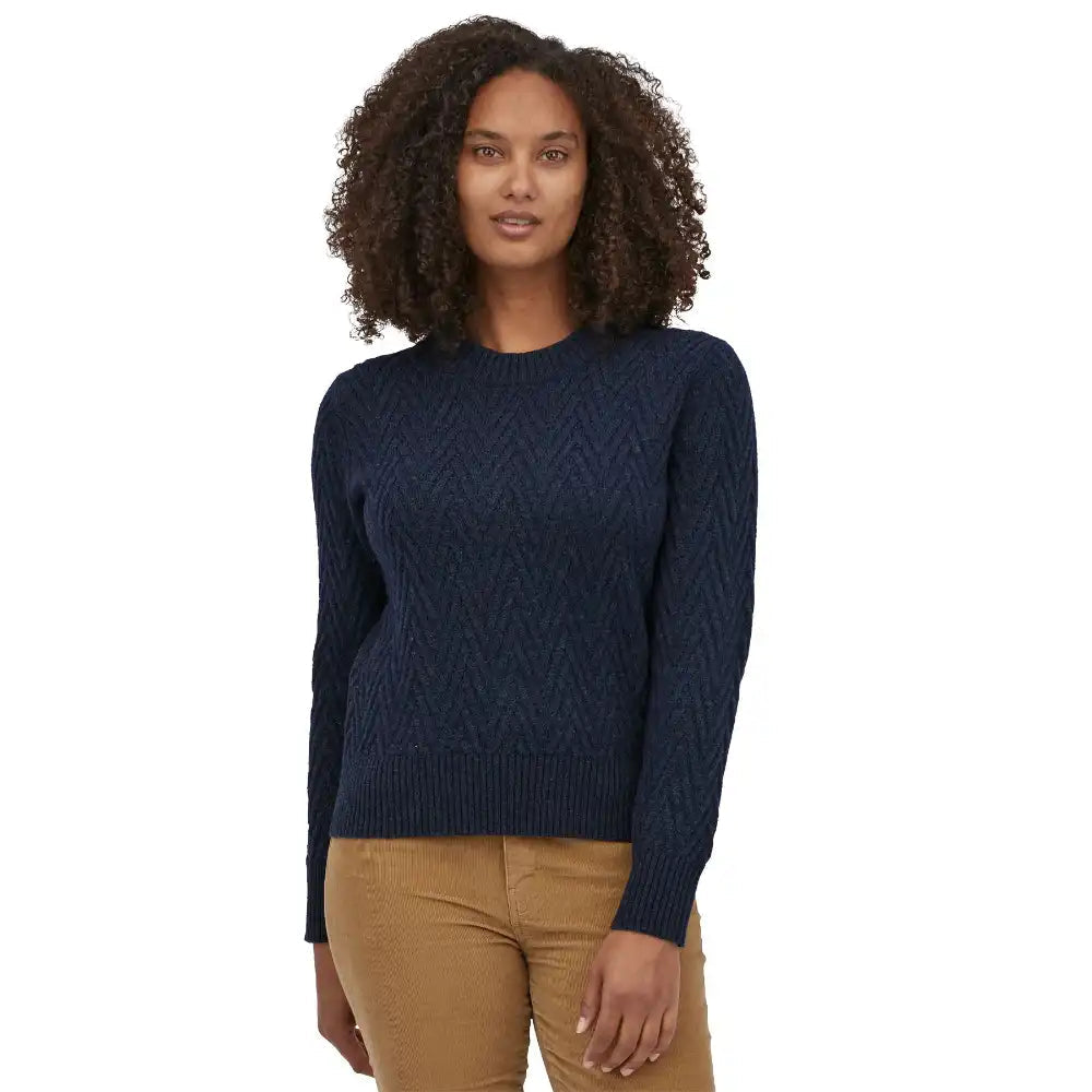 Patagonia Villapaidat Recycled Wool Crewneck Sweater Women&#39;s Treeline Outdoors