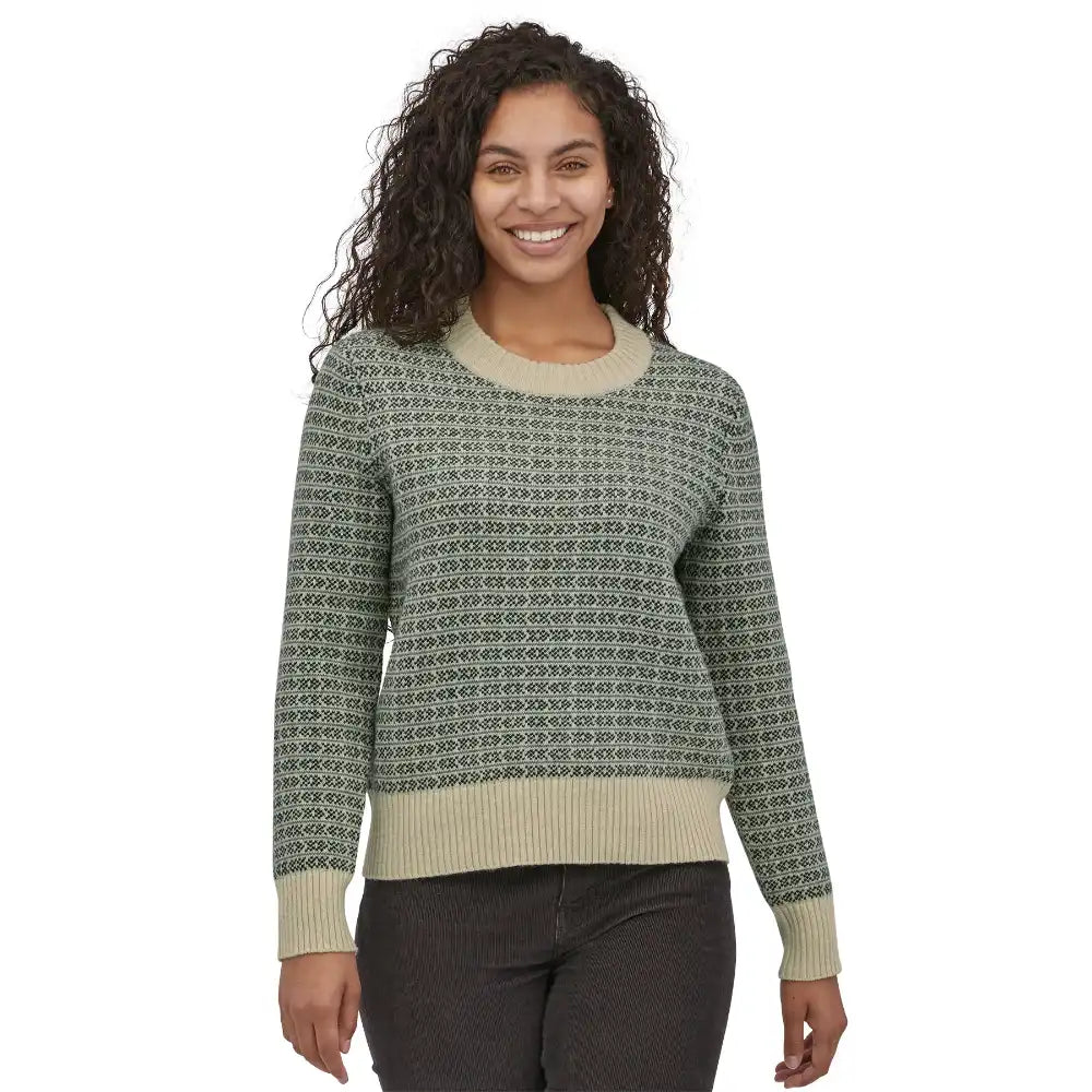 Patagonia Villapaidat Recycled Wool Crewneck Sweater Women&#39;s Treeline Outdoors