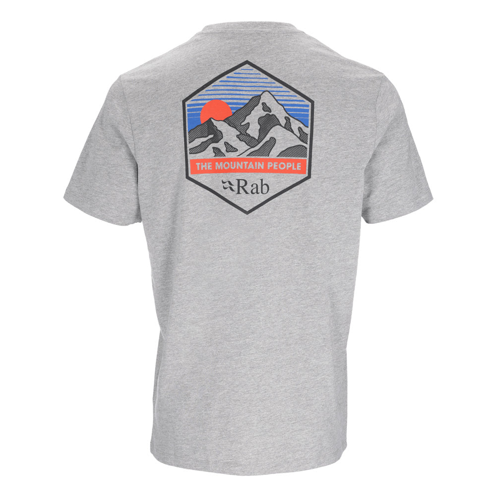 Rab T-paidat Stance Mountain Peak Tee Men&#39;s Treeline Outdoors