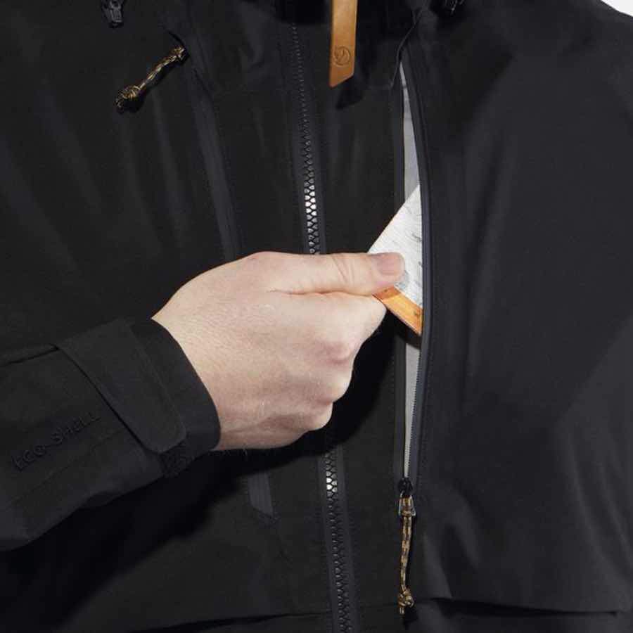 Fjällräven Vedenpitävät kuoritakit Keb Eco Shell Jacket M Treeline Outdoors