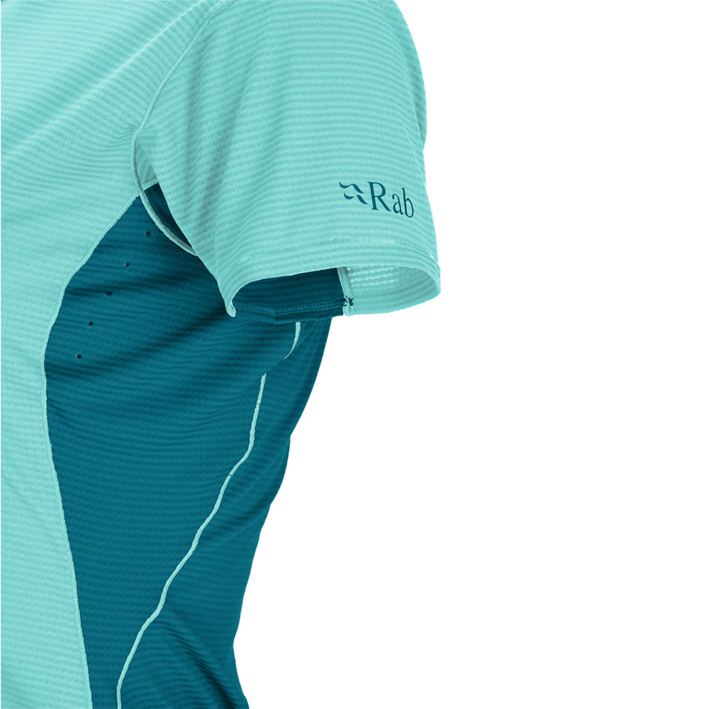 Rab T-paidat Sonic Ultra Tee Women&#39;s Treeline Outdoors