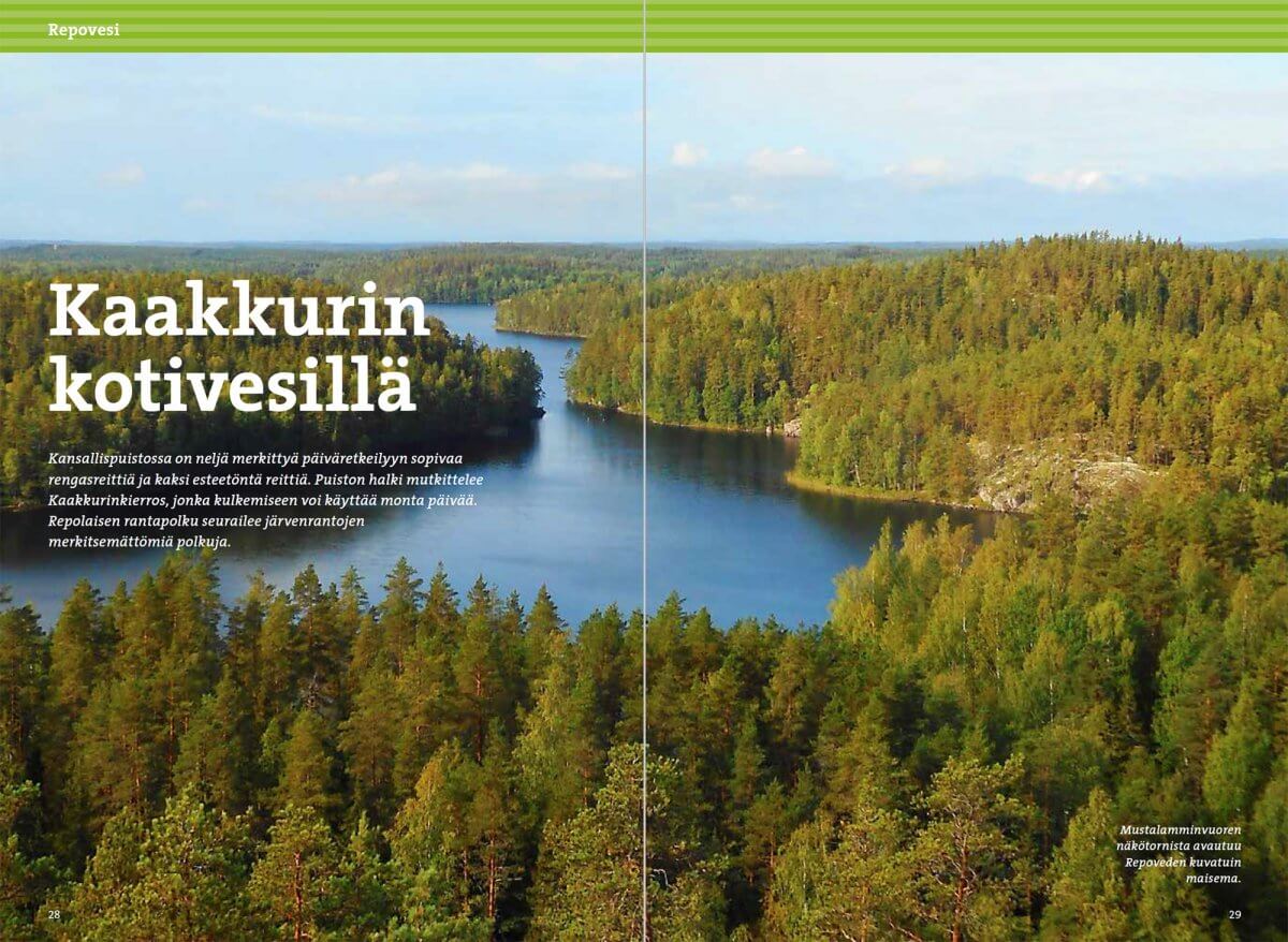 Calazo Kartat Repoveden retkeilyopas Treeline Outdoors