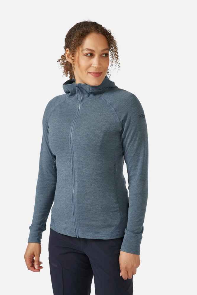 Rab Fleecetakit Nexus Hoody Women&#39;s Treeline Outdoors